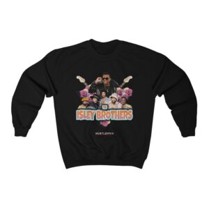 Isley Brothers / Soul / RnB / Classic Black Music / Verzuz / Mr Big / Vintage / Retro - Black Crewneck Sweatshirt